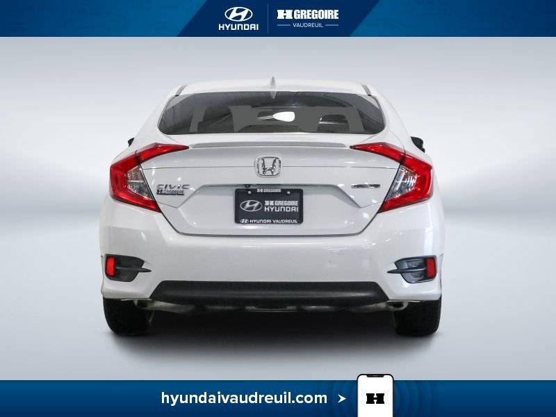 2016 Honda Civic White Laval - photo #8