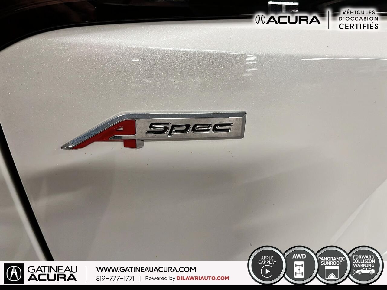 Acura ADX A-Spec AWD 2025 Blanc Ottawa & Gatineau - photo #18