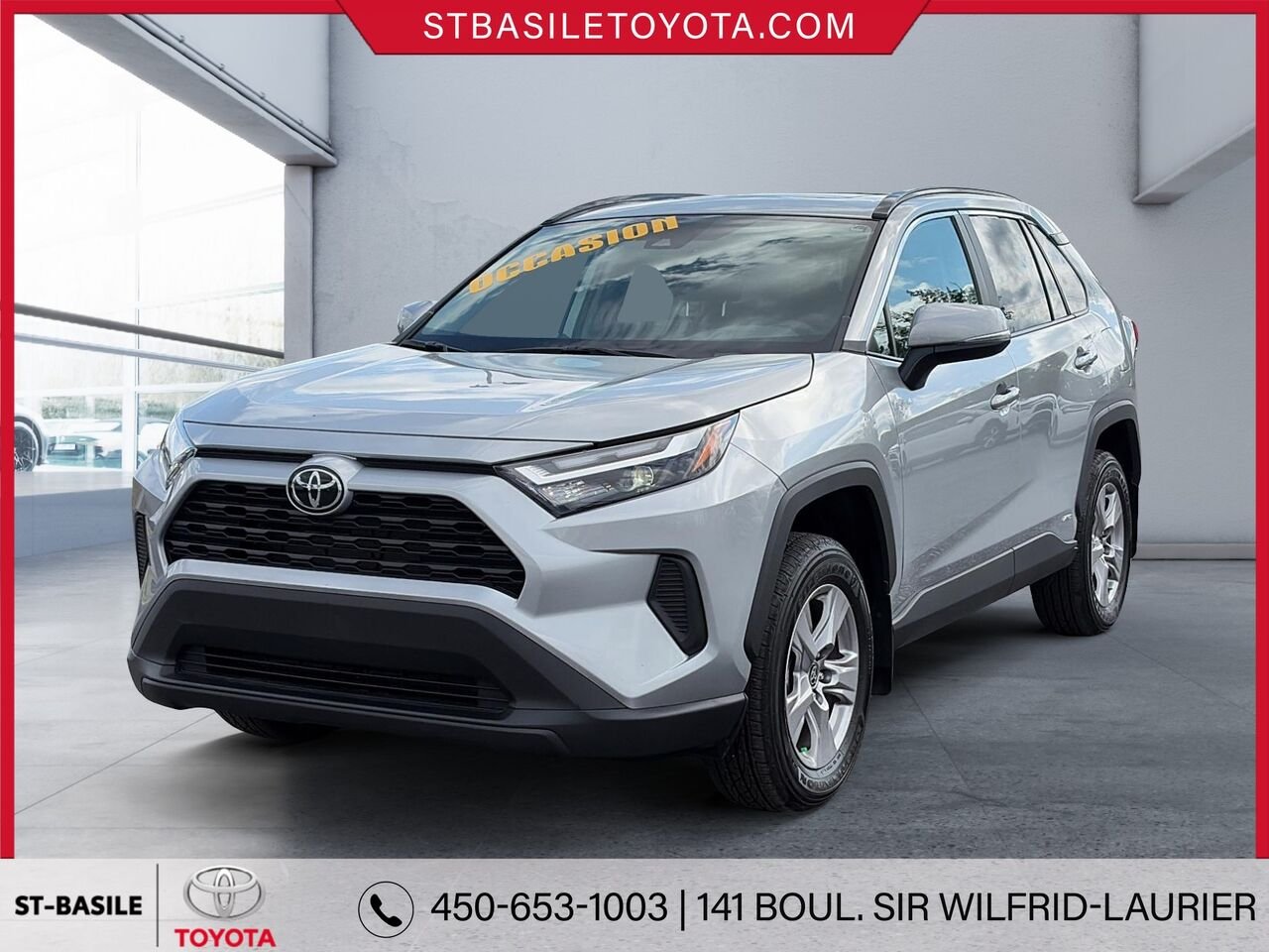 2025 Toyota RAV4 Hybrid Silver Sky Metallic Saint-Basile-le-Grand - photo #0