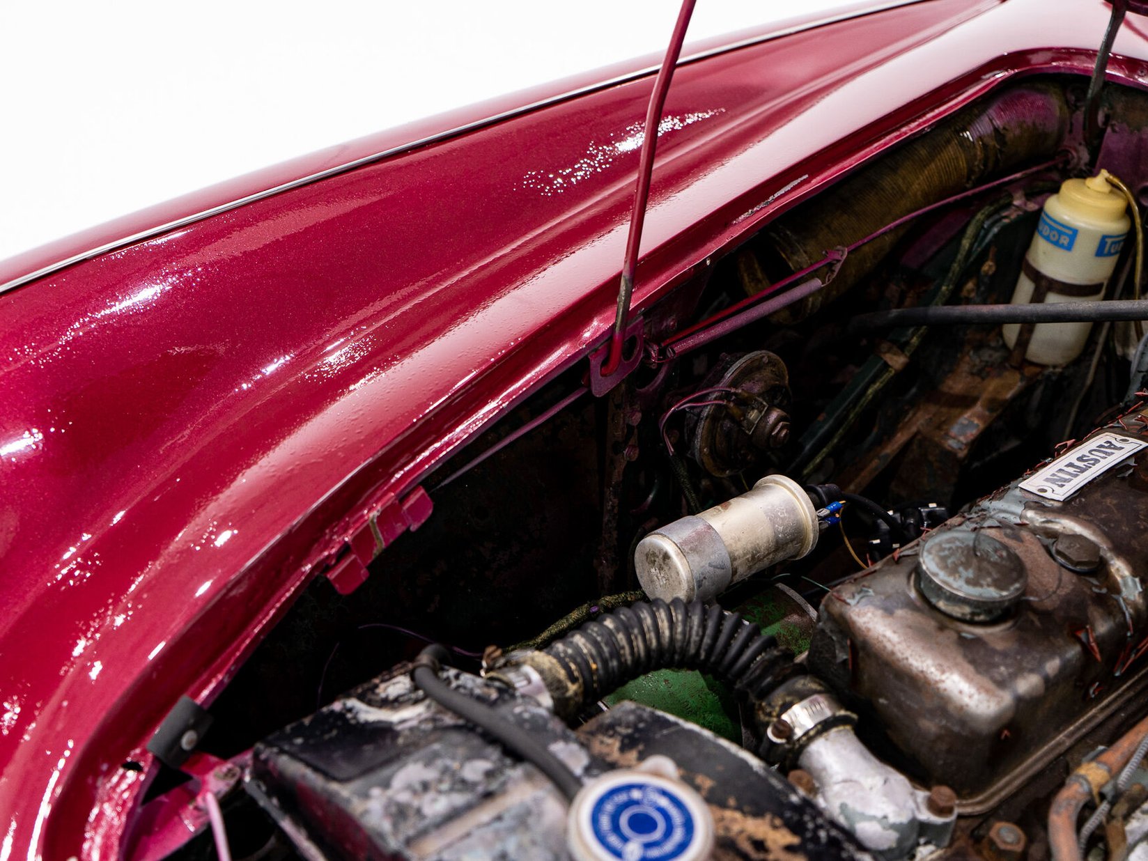 1960 Austin Healey 3000MKIII Project Car **PRIX EN USD** Red Montreal - photo #62