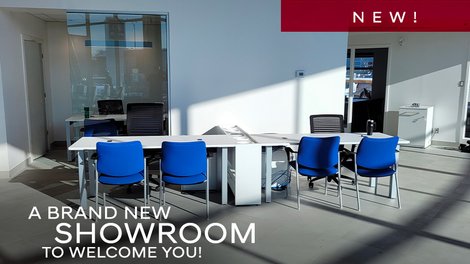 Our new showroom is ready!