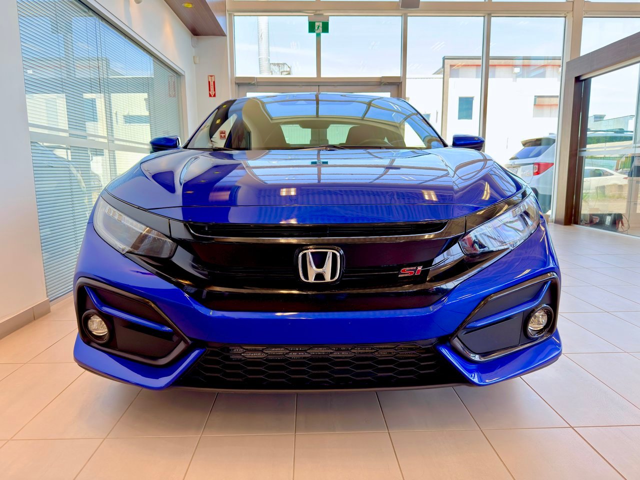 2020 Honda Civic Si Coupe Blue Notre-Dame-des-Prairies - photo #6