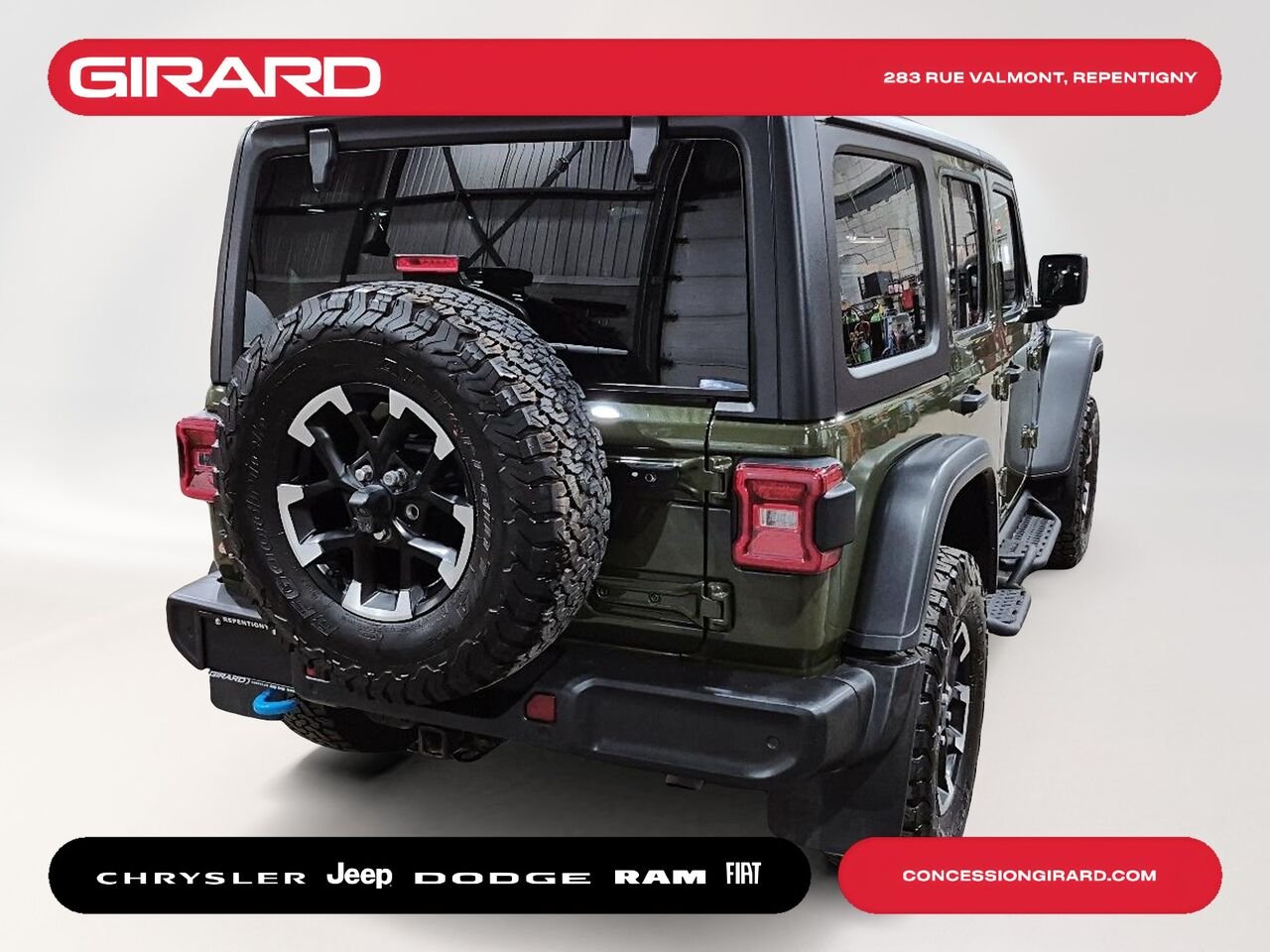 2024 JEEP WRANGLER 4XE Green Repentigny - photo #5
