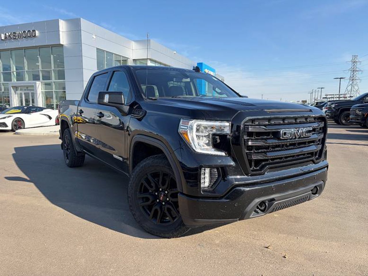 2021 GMC Sierra 1500 4WD Crew Cab 147 Elevation Black Sherwood Park - photo #1