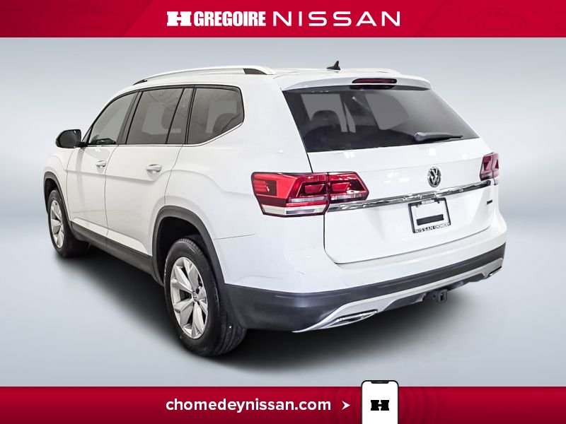 Volkswagen Atlas 2018 Blanc Saint-Eustache - photo #5