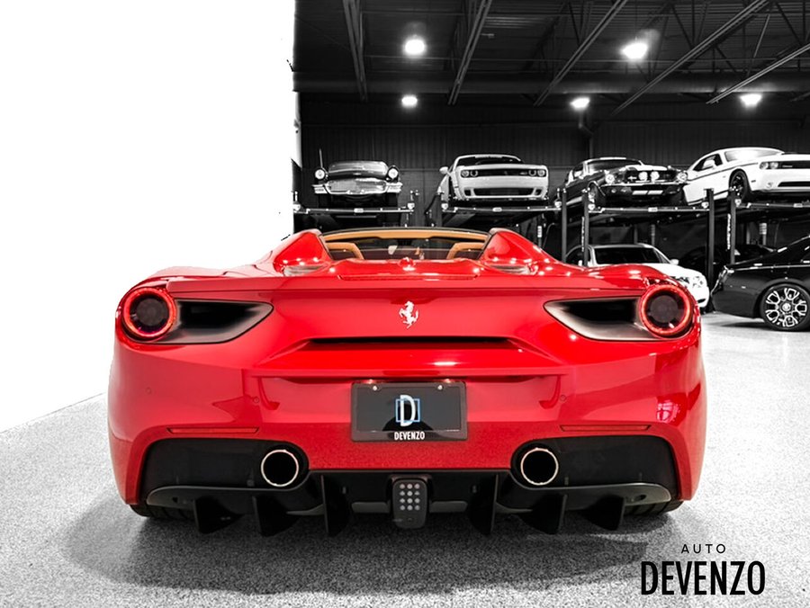 Ferrari 488 Spider 2018 2018 Rouge