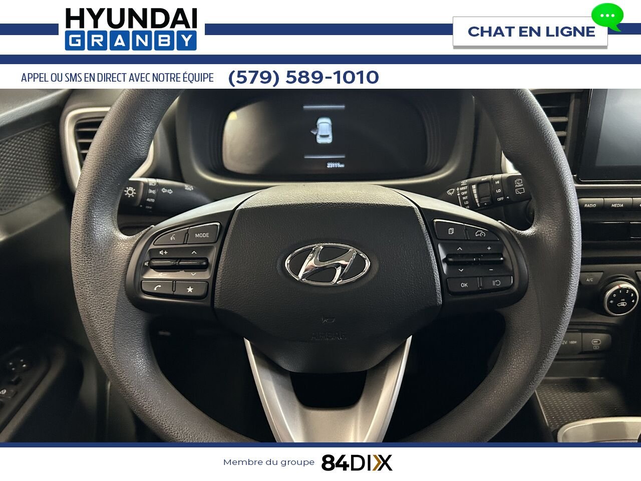 2024 Hyundai Venue Black Granby - photo #14