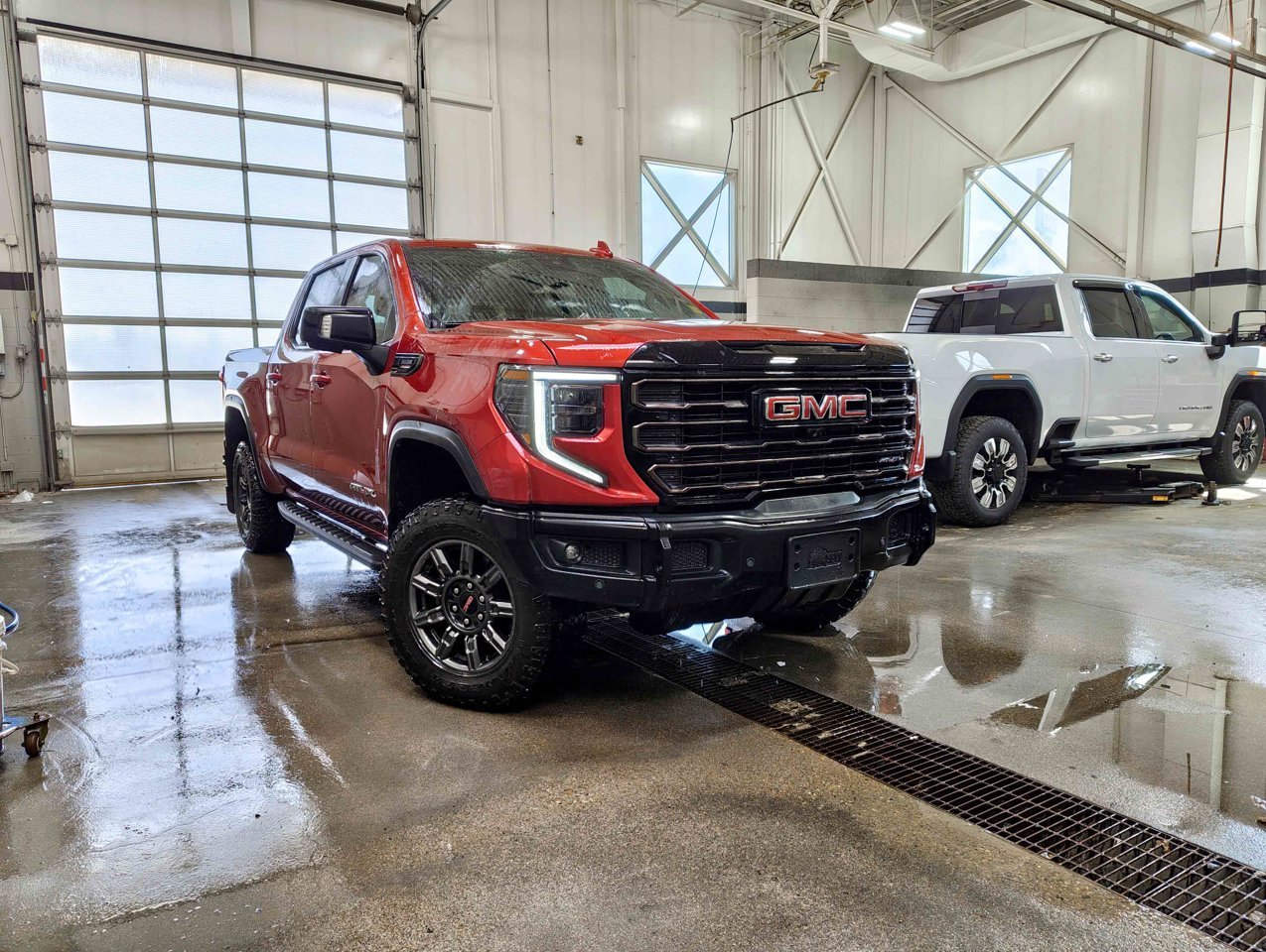 2024 GMC Sierra 1500 4WD Crew Cab 147 AT4X Red Sherwood Park - photo #1