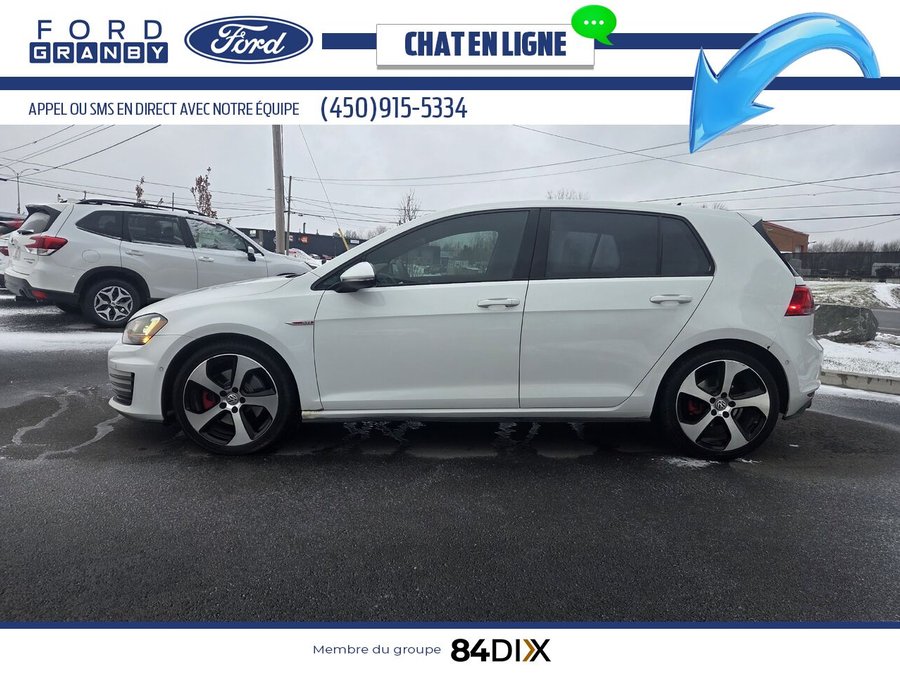 2016 Volkswagen Golf GTI White