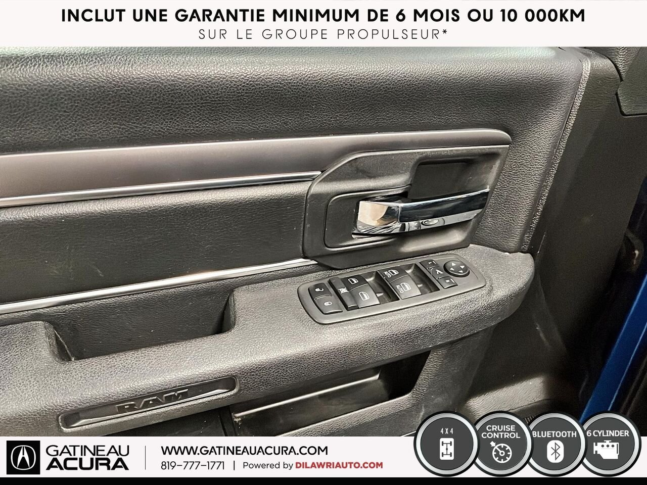 Ram 1500 Classic Warlock Quad Cab 4x4 2021 Bleu Ottawa & Gatineau - photo #22