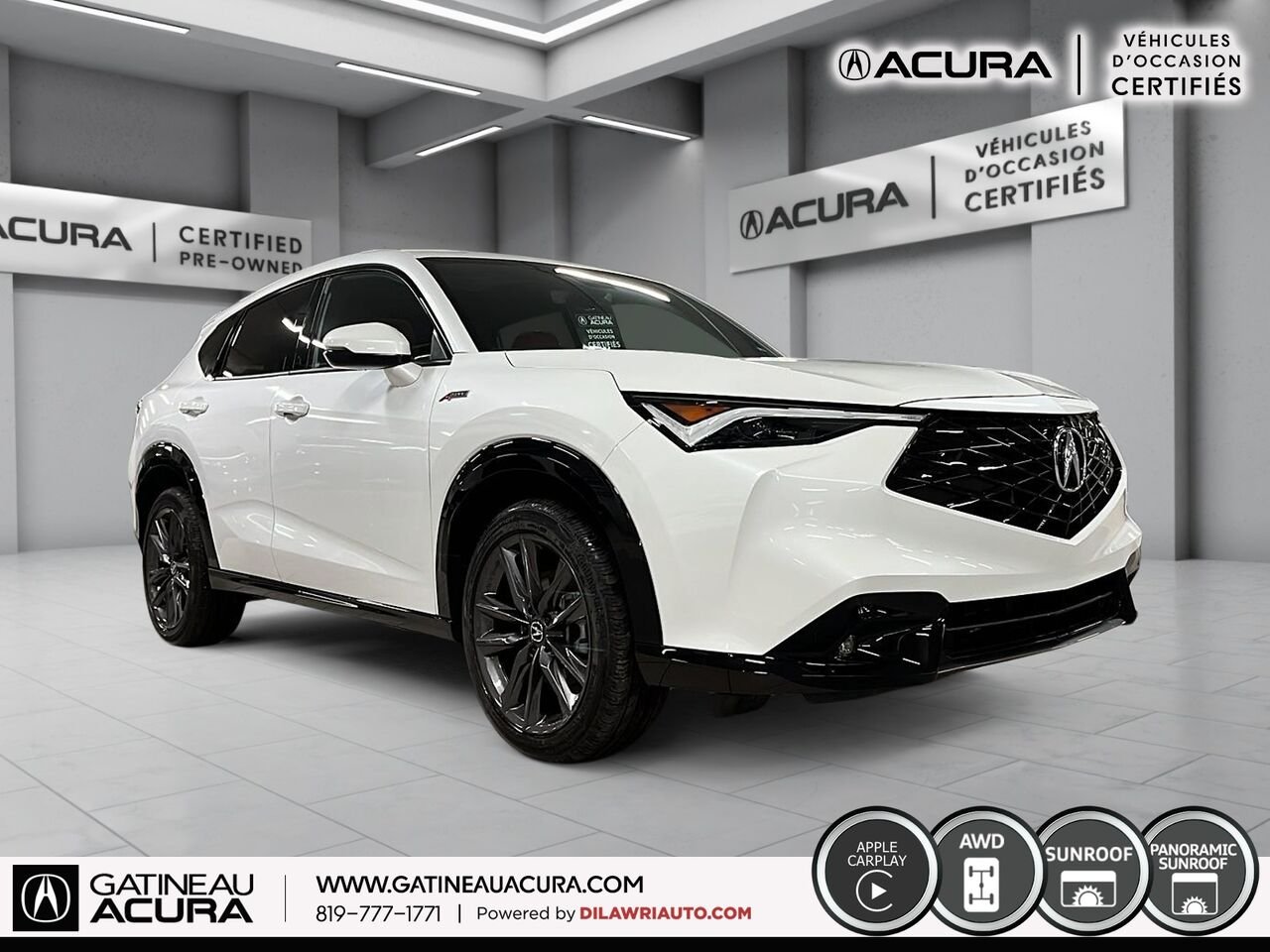 ACURA ADX A-Spec SH-AWD 2025 Blanc Ottawa & Gatineau - photo #13