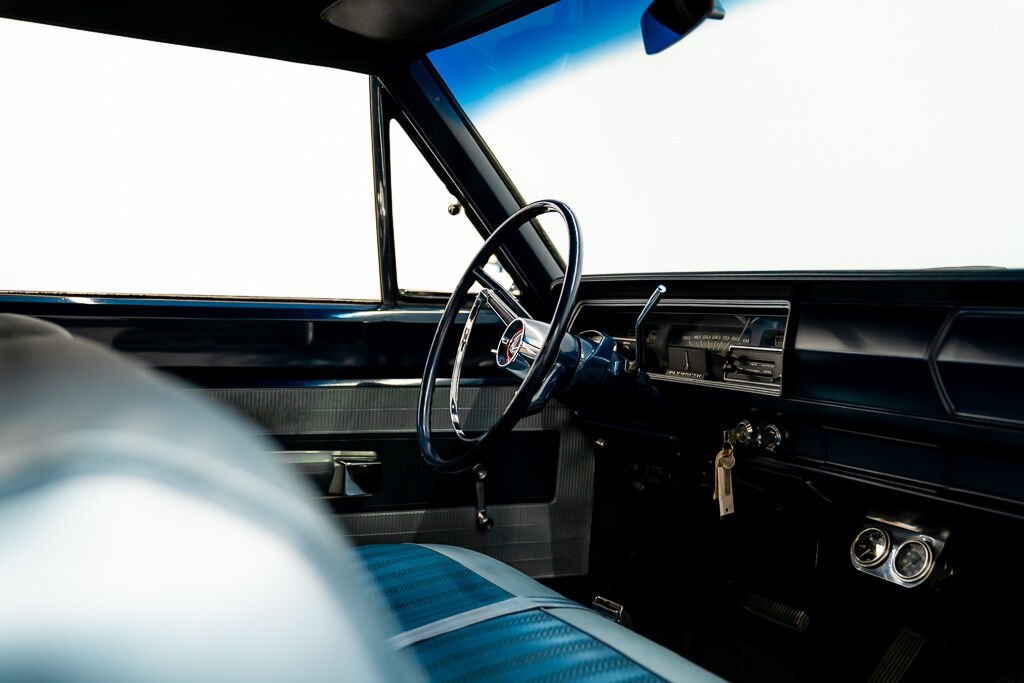 Plymouth Belvedere 426 HEMI 1 of 57 *PRICE IN USD* 1966 Bleu Kirkland - photo #8
