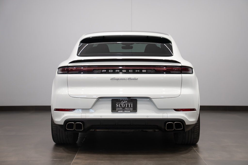 Porsche Cayenne Turbo E-Hybrid Coupe AWD 2024 Blanc Kirkland - photo #4