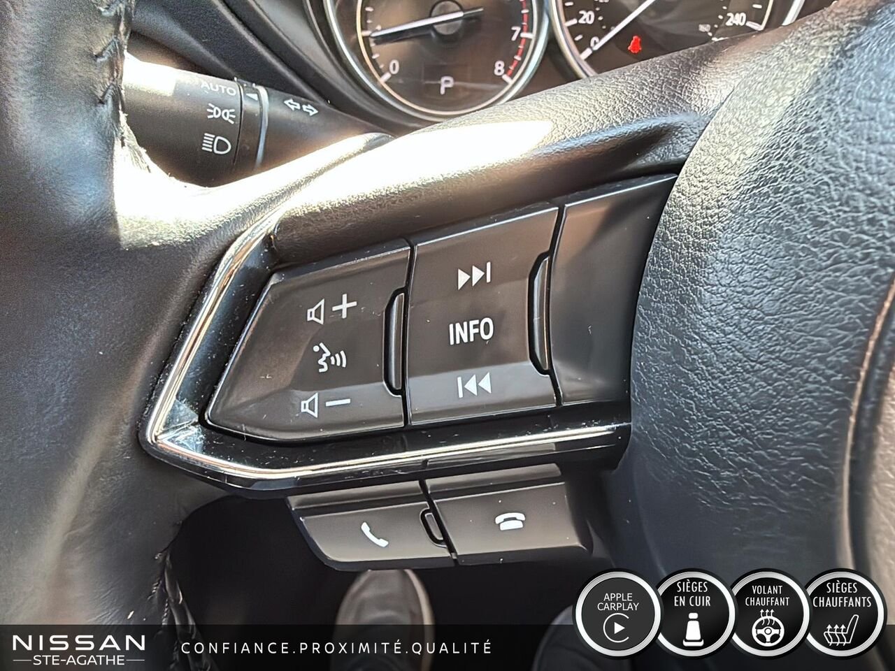 2020 Mazda CX-5 GS | AWD | SIMILICUIR | SIÈGES ET VOLANT CHAUFFANTS White Saint-Jérôme - photo #13