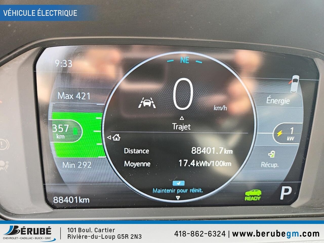 CHEVROLET BOLT EUV 2 LT Standard 2023 Gris Rivière-du-Loup - photo #11