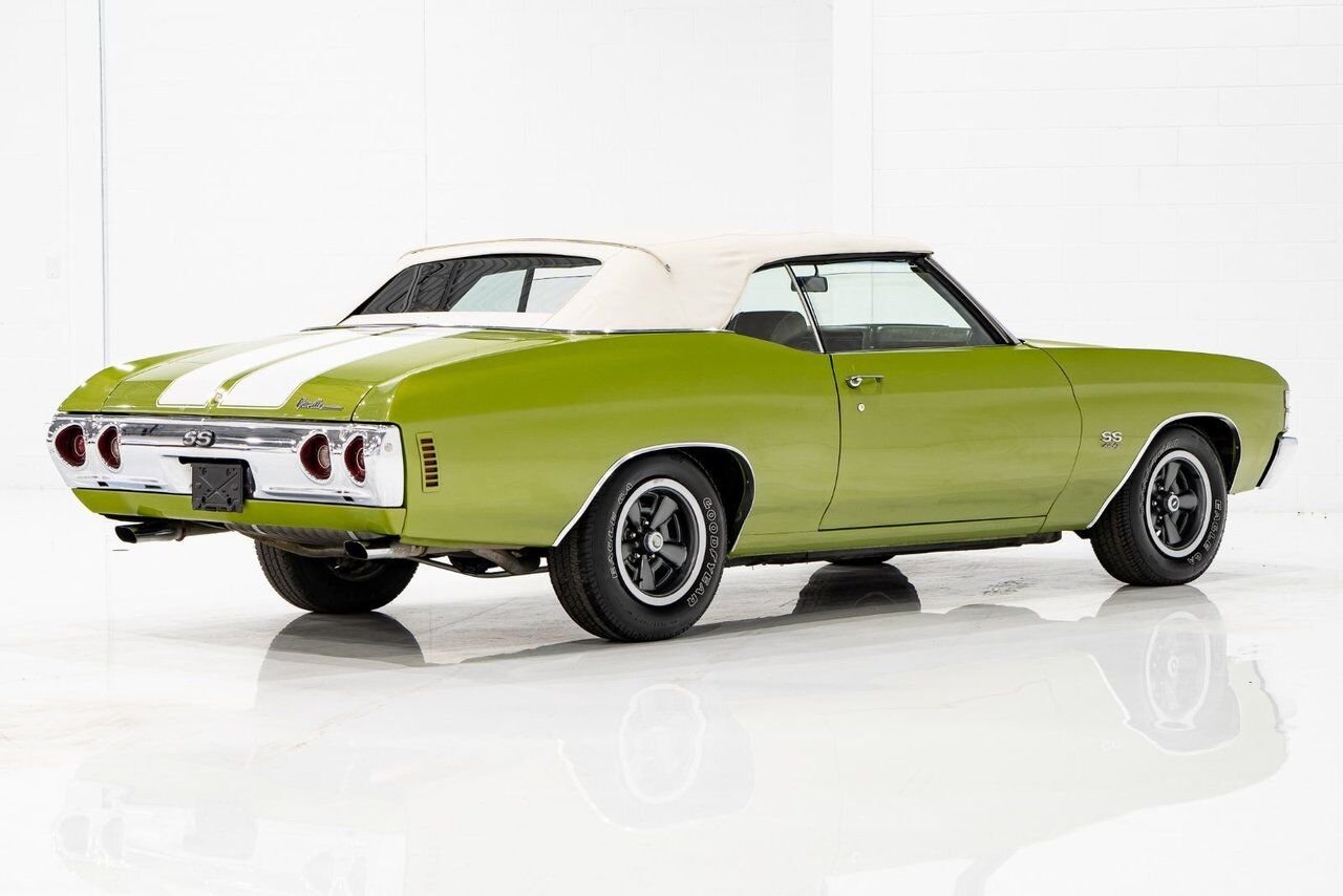 Chevrolet Chevelle SS Matching numbers 454 LS5 4-speed 1971 Vert Montréal - photo #59