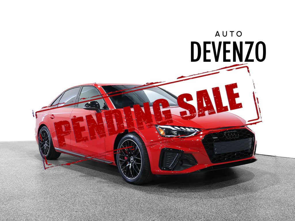 Red 2025 Audi A4 Sedan All-Wheel Drive 7-Speed Automatic
