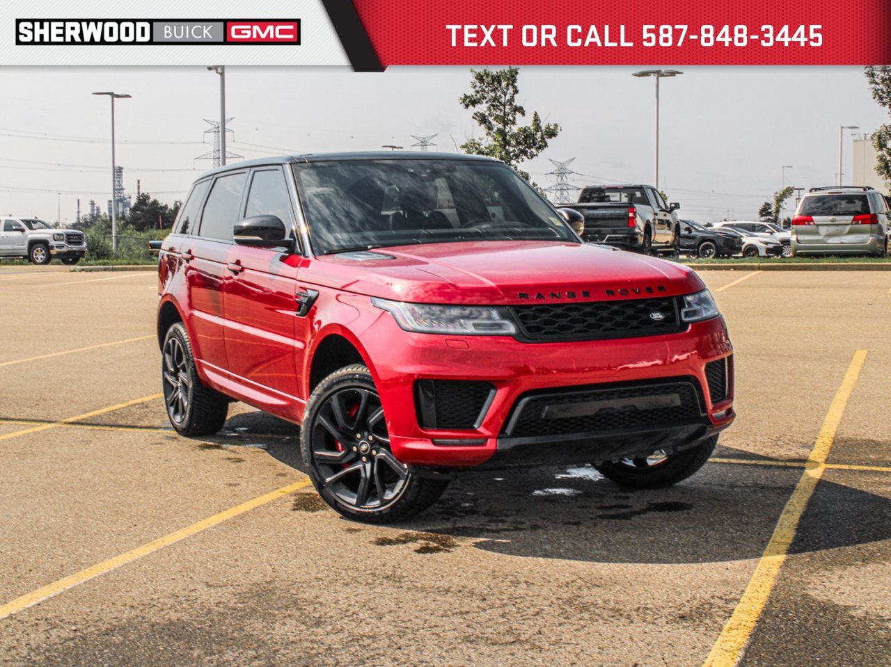 2022 Land Rover Range Rover Sport V8 Supercharged Autobiography Dynamic Red Sherwood Park - photo #0