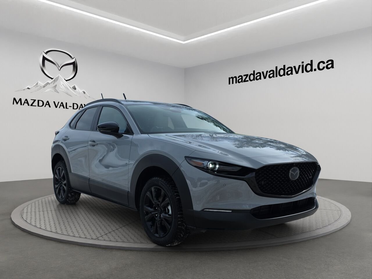 2026 Mazda CX-30 GT turbo, awd, toit ouvrant, Écran 360 degré, Navigation, chargeur sans fil pour cellulaire Aero Grey Metallic Val-David - photo #5