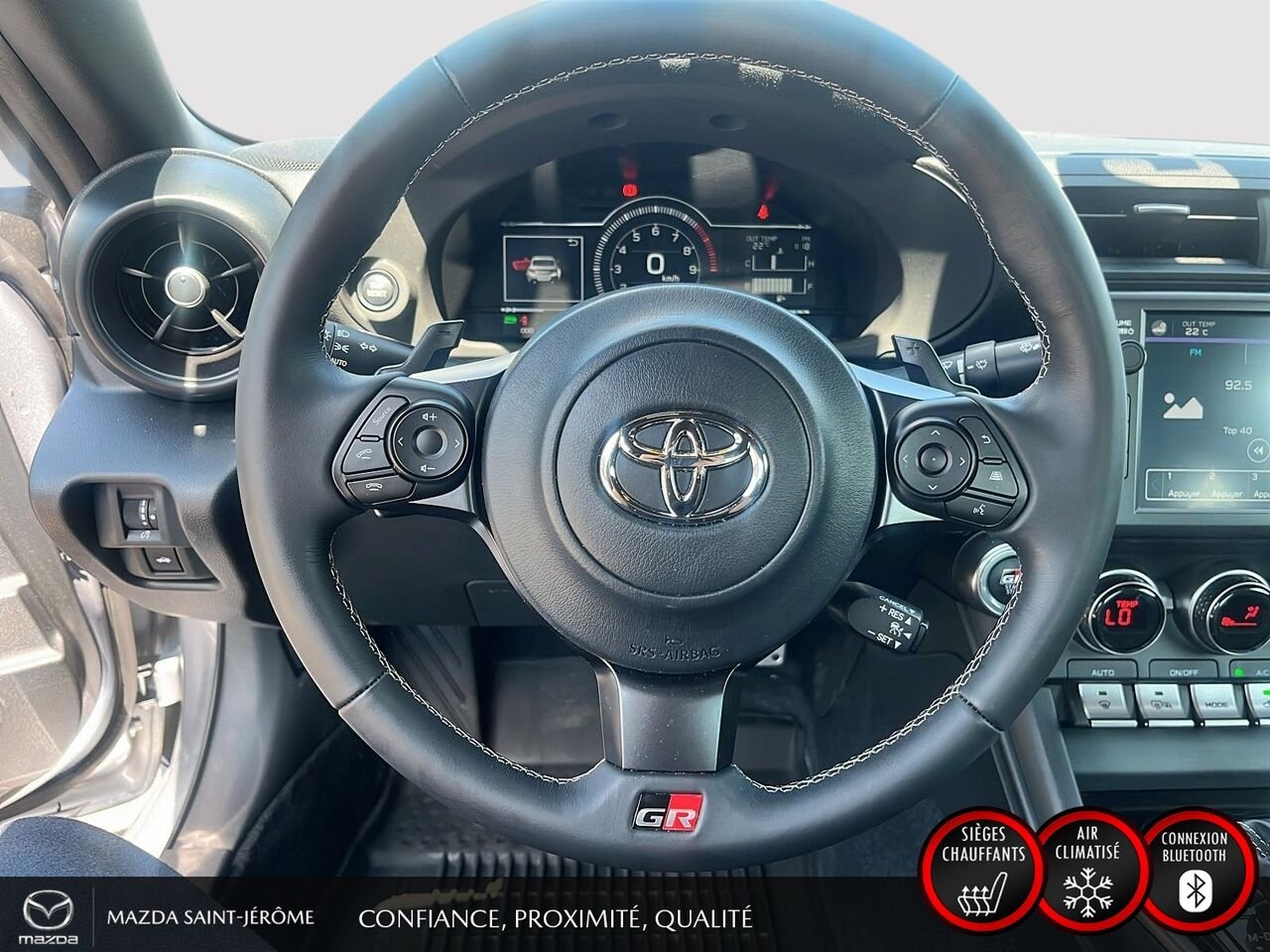 2025 Toyota GR86 Premium | AUTOMATIQUE | CLEAN CARFAX Grey Saint-Jérôme - photo #13