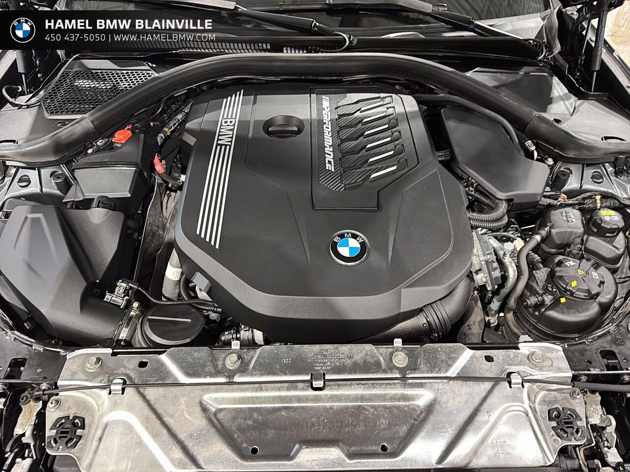 BMW 3 Series M340i xDrive berline 2022 Gris Blainville - photo #7
