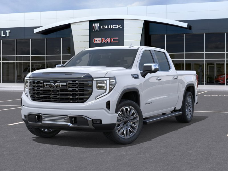 GMC Sierra 1500 Denali Ultimate cabine multiplace 4RM 147 po 2026 BLANC GLACIER, TRIPLE COUCHE