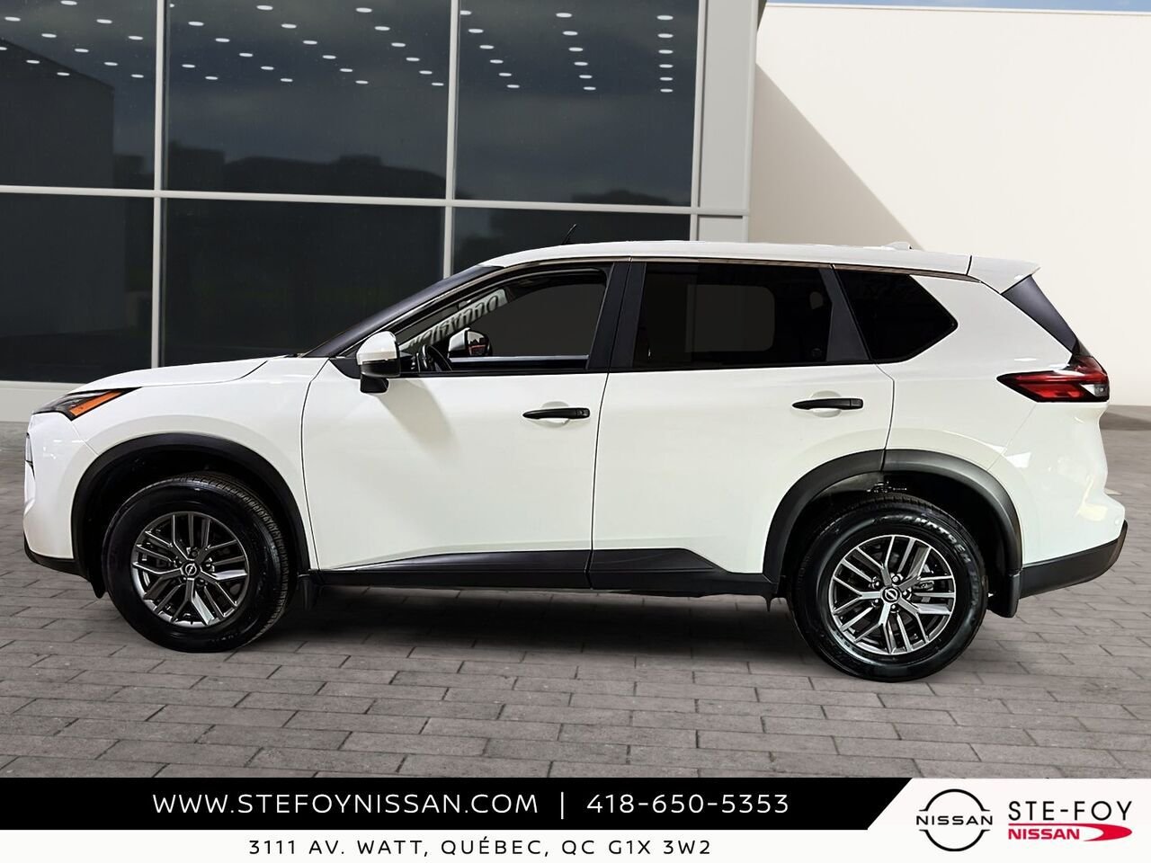Nissan ROGUE S TRACTION INTEGRALE 2024 Blanc Ste-Foy - photo #4