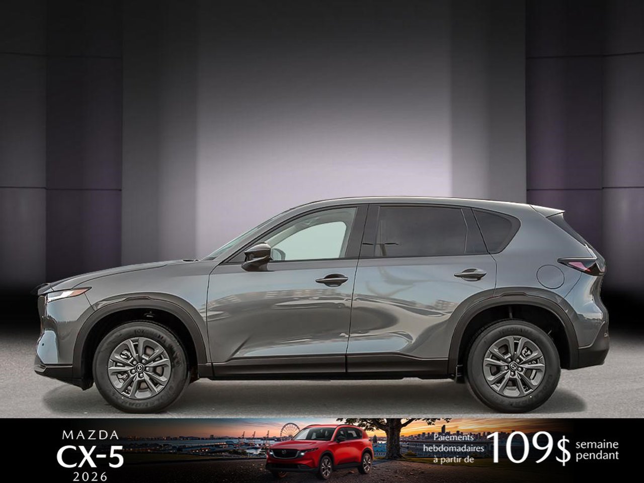 2026 Mazda CX-5 JM3KMAHA5T0152240 Machine Grey Metallic Mirabel - photo #2