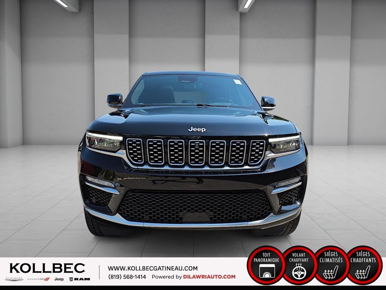 2023 JEEP GRAND CHEROKEE Summit Reserve 4x4 Black Ottawa & Gatineau - photo #11