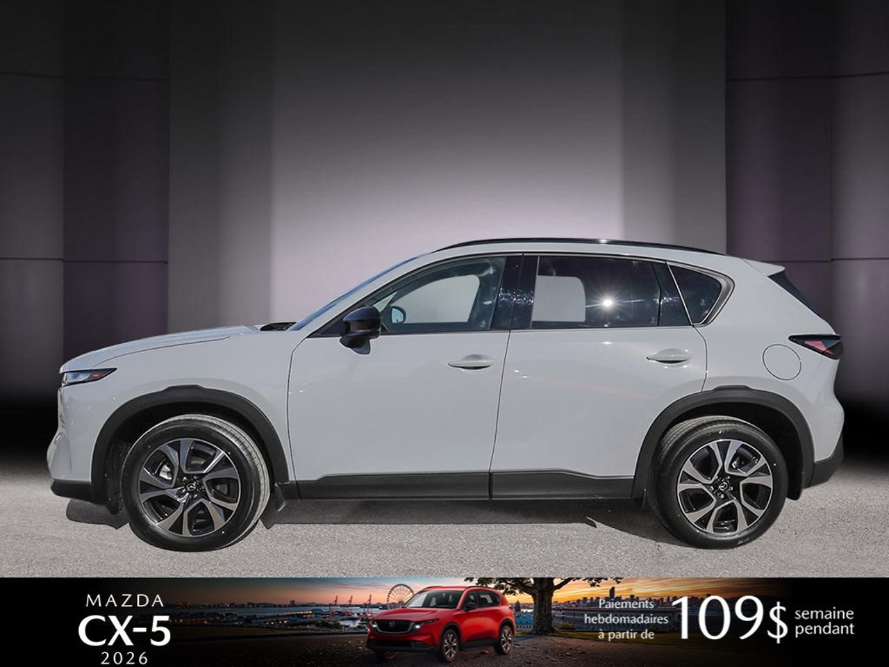 2026 Mazda CX-5 JM3KMBHA8T0185366 Aero Grey Metallic Mirabel - photo #2