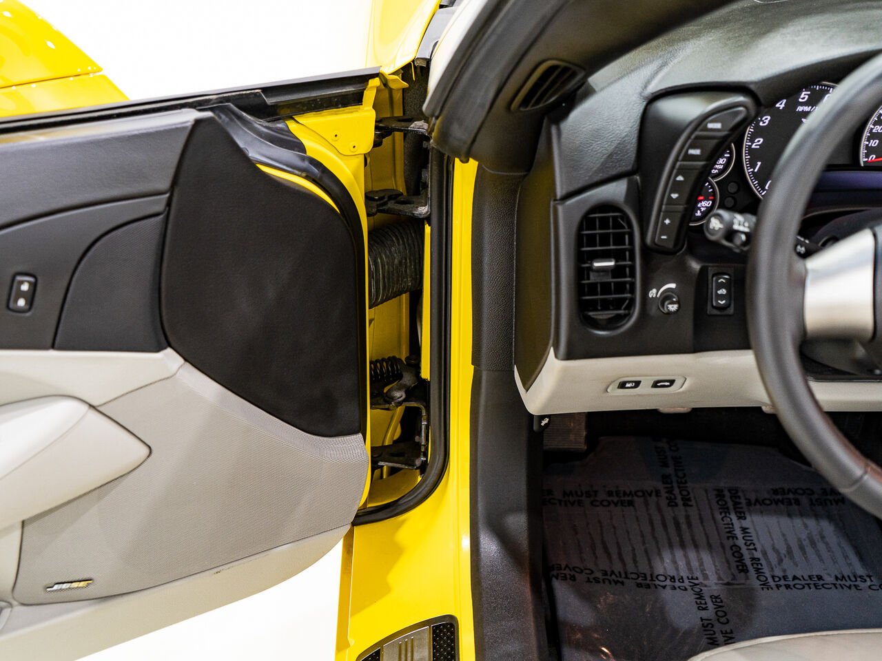 2008 Chevrolet Corvette With only 900km (563mi) From new with window sticker Yellow Kirkland - photo #50