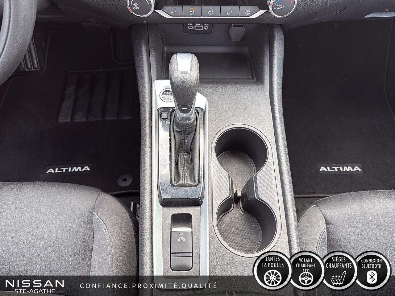 Nissan Altima 2.5 S | AWD | 46 902 KM | UN SEUL PROPRIÉTAIRE | CAMÉRA DE RECUL 2025 Noir Saint-Jérôme - photo #12
