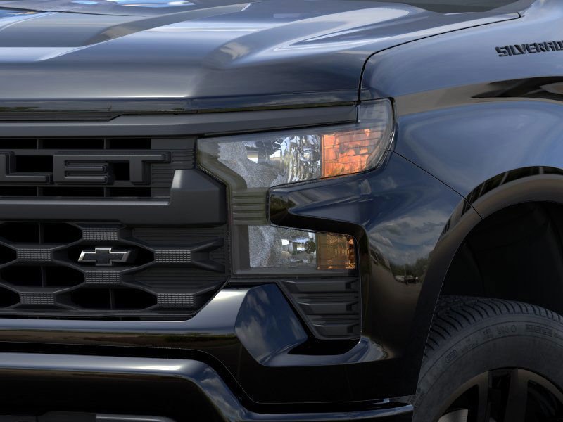CHEVROLET Silverado 1500 Custom cabine multiplace 4RM 157 po 2026 NOIR Sherbrooke - photo #9