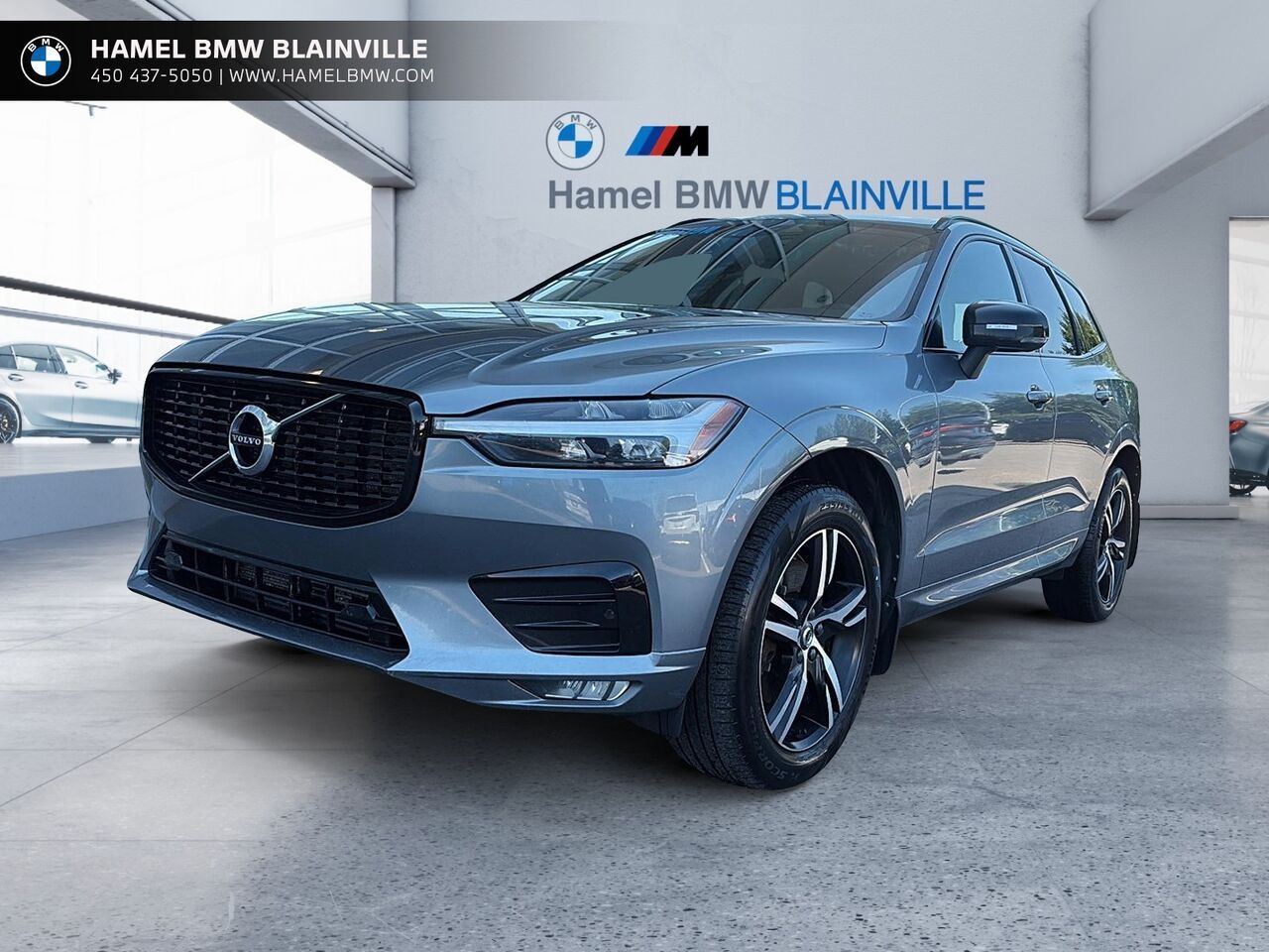 Gray 2021 Volvo XC60 SUV / Crossover All-Wheel Drive Automatic