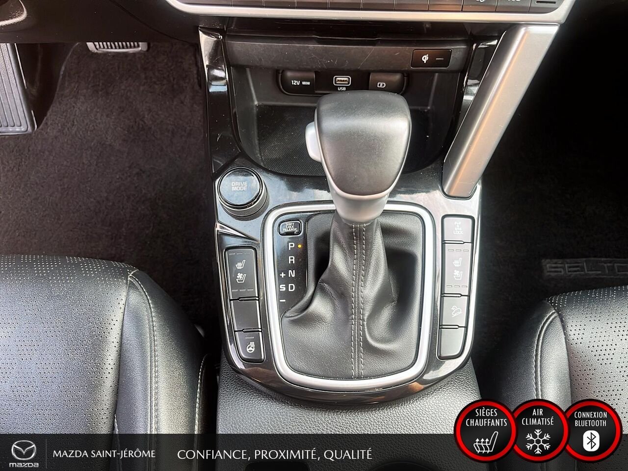 2023 Kia Seltos EX Premium | TOIT OUVRANT | CUIR SOFINO | NAVIGATION | SIÈGES ÉLECTRIQUES | AWD White Saint-Jérôme - photo #18