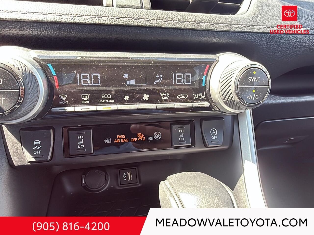 2025 Toyota RAV4 Sunroof, Power Drivers Seat, Heated Front Seats and Steering Wheel, Power Trunk, 17" Alloy's Midnight Black Metallic Mississauga - photo #48