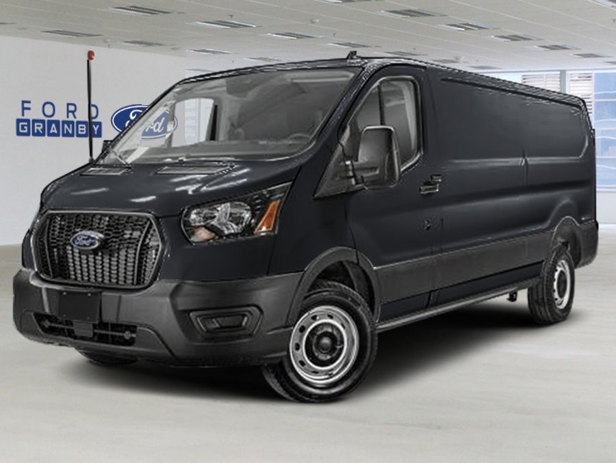 Ford Transit fourgon utilitaire T-250 PA toit bas 130 po PNBV de 9 070 lb 2025 Noir agate métallisé