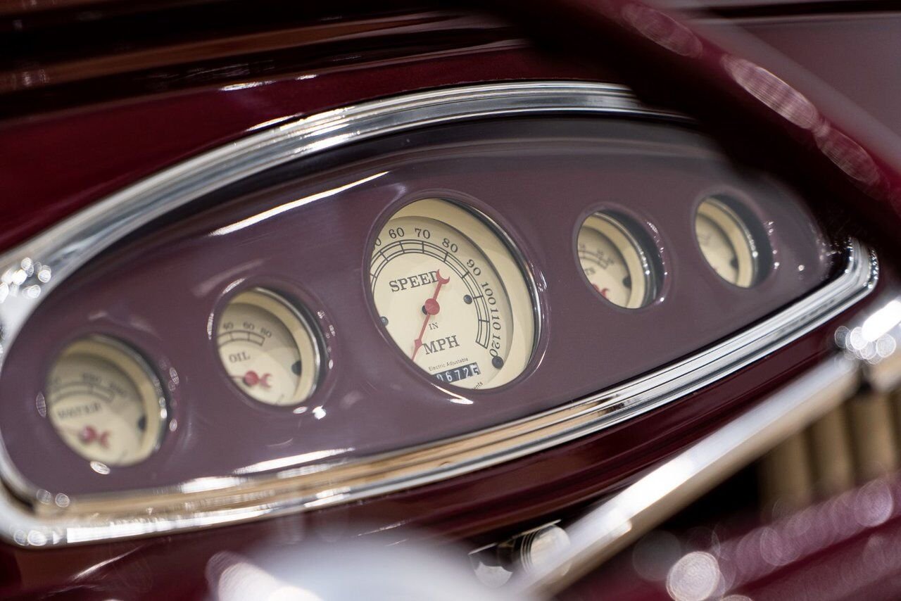 1932 Ford Highboy Lobeck creation spectacular presentation **PRICE IN USD** Red Montreal - photo #51