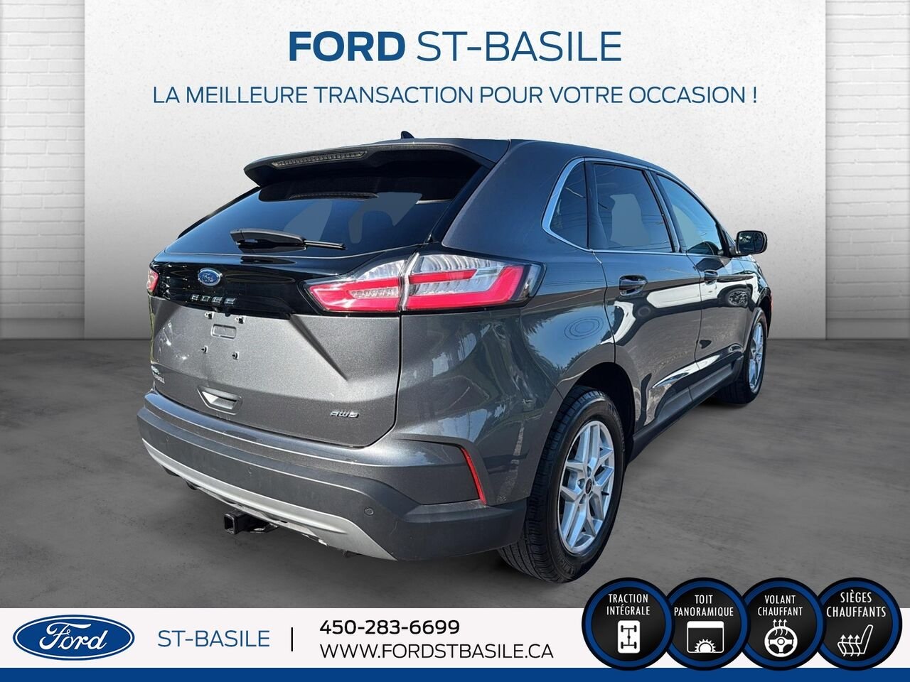 2024 Ford EDGE Grey Saint-Basile-le-Grand - photo #8
