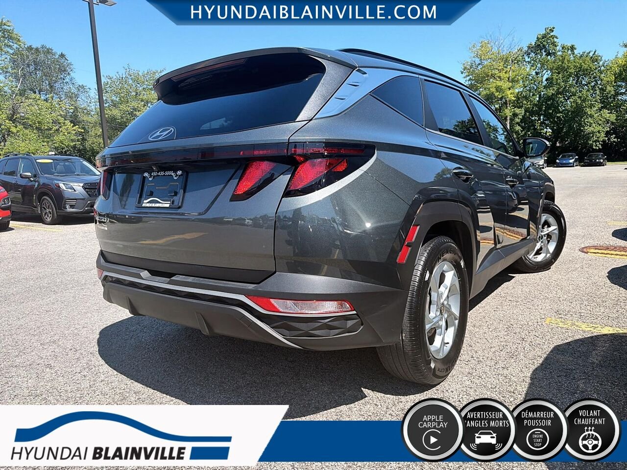 Hyundai Tucson 2022 Gris Blainville - photo #3