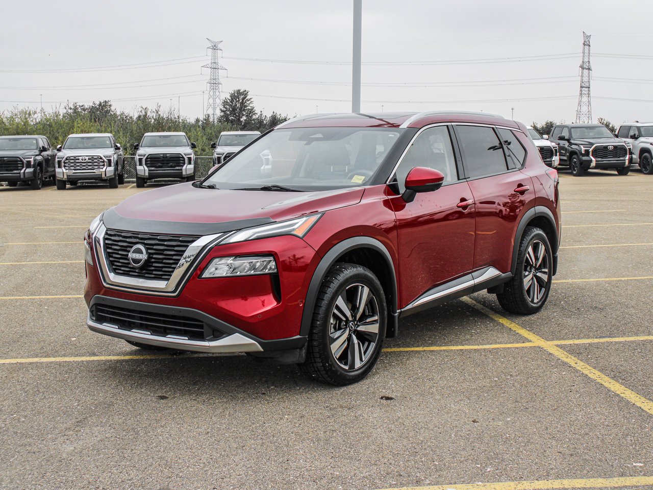 2023 Nissan Rogue AWD Platinum Grey Sherwood Park - photo #3
