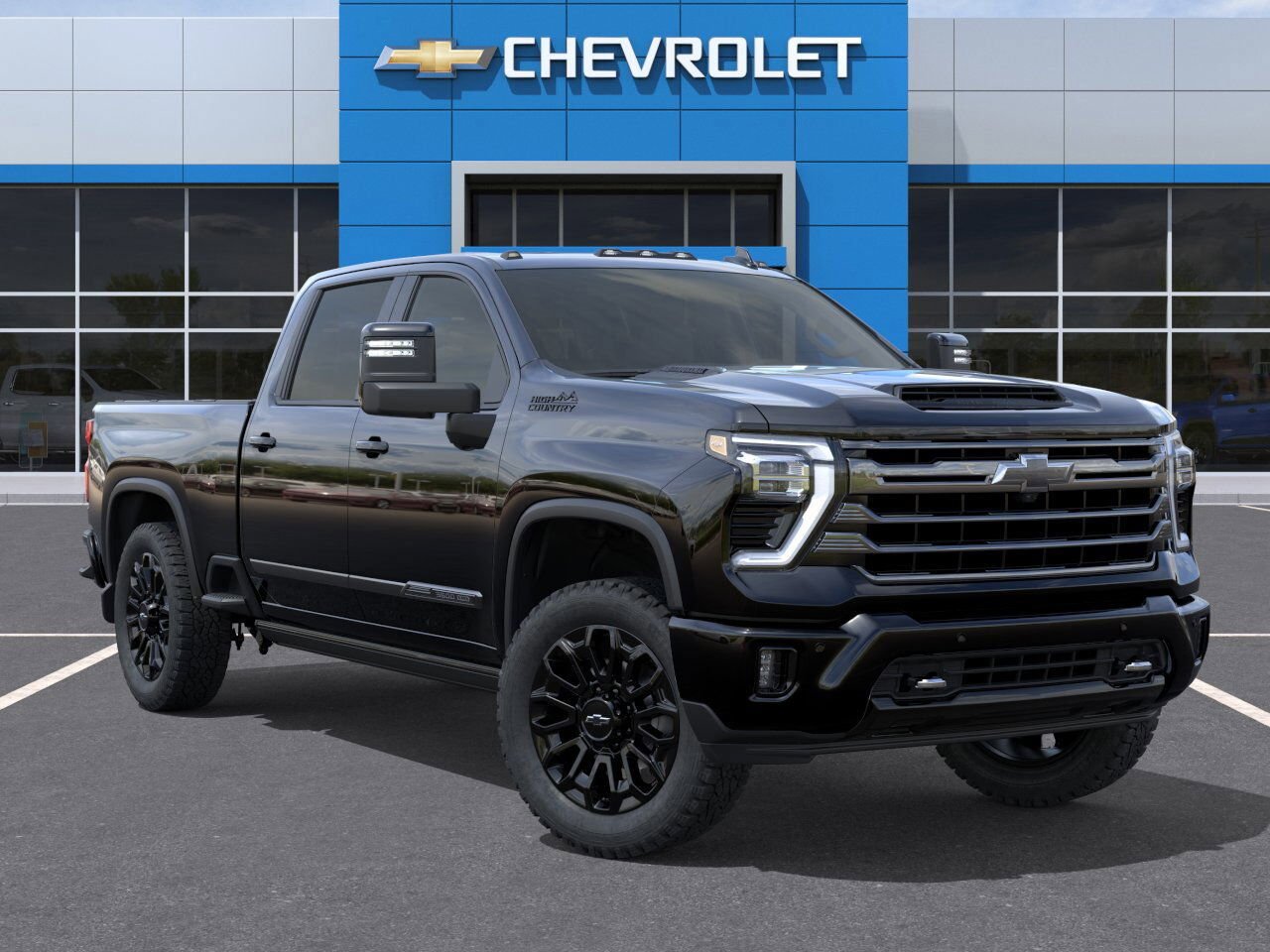 Chevrolet Silverado 2500HD High Country cabine multiplace 4RM 159 po 2025 Noir Ottawa & Gatineau - photo #6