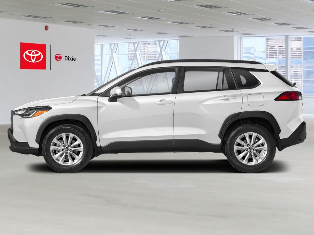 2023 Toyota Corolla Cross LE AWD / CLEAN CARFAX / HEATED SEATS / TOYOTA SAFETY SENSE / CARPLAY AND ANDROID AUTO White Mississauga - photo #2