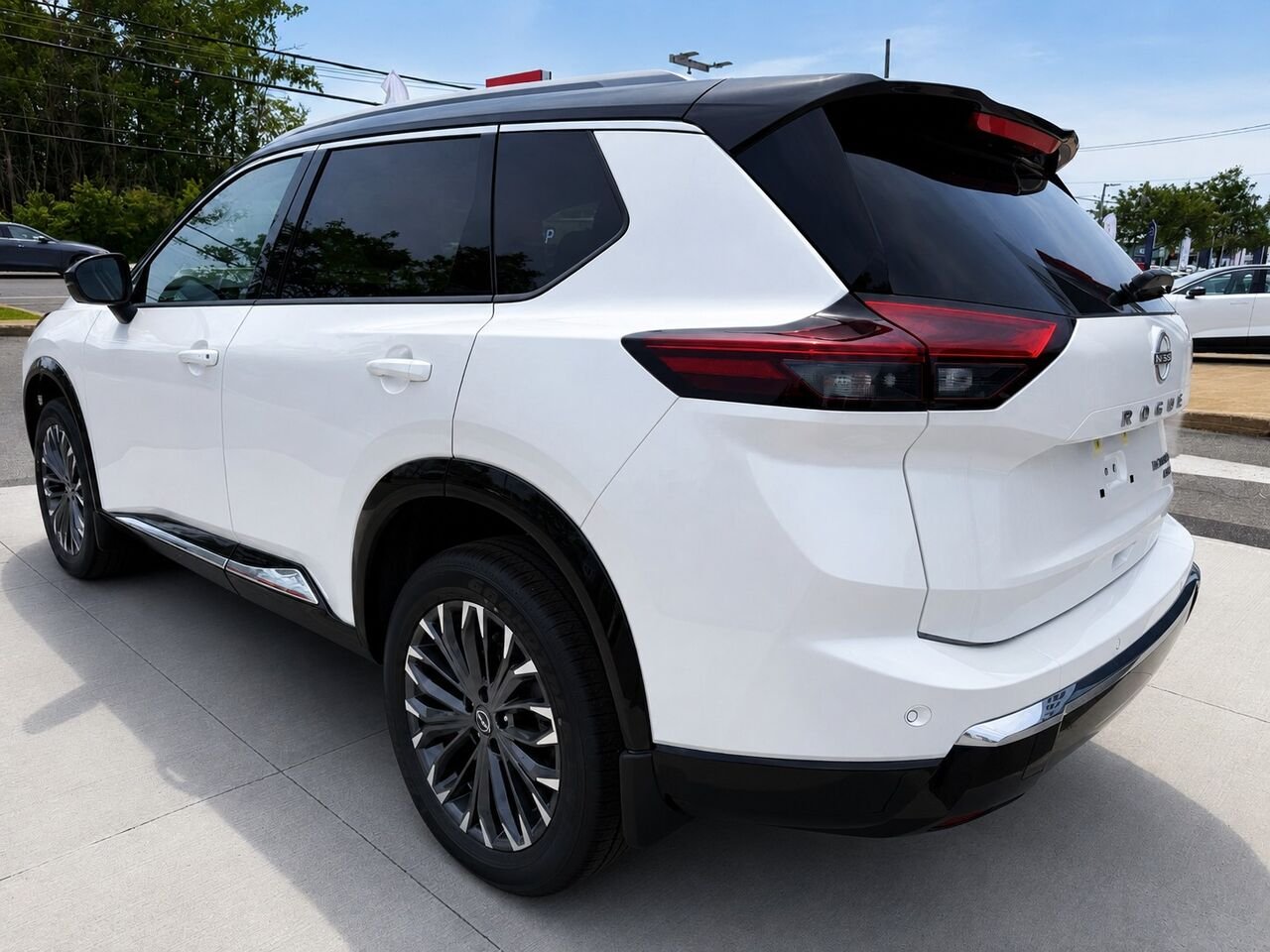 NISSAN Rogue ROGUE PLATINE 2026 Blanc Everest triple couche deux tons Châteauguay - photo #3