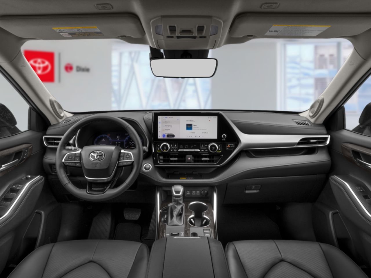 2026 TOYOTA Highlander Midnight Black Metallic Mississauga - photo #6