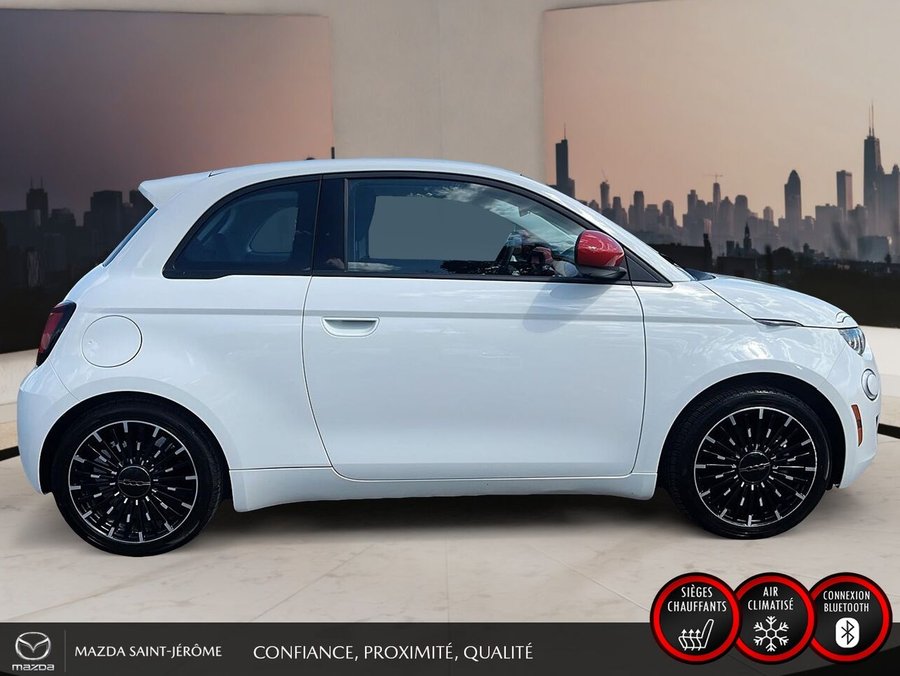 FIAT 500e Édition (RED) | CLEAN CARFAX | 2024 Blanc
