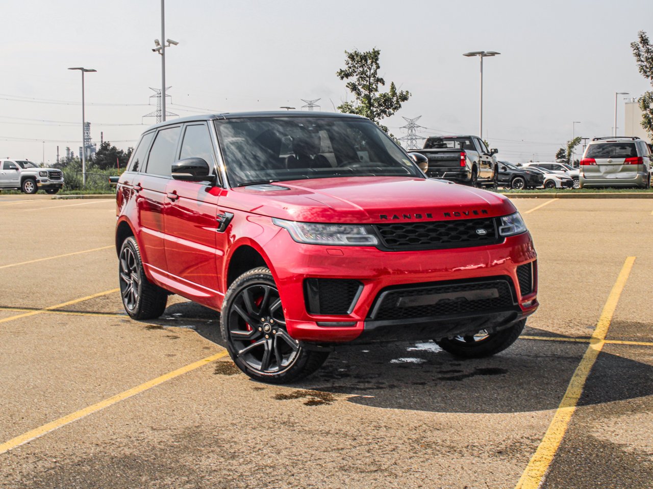 2022 Land Rover Range Rover Sport V8 Supercharged Autobiography Dynamic Red Sherwood Park - photo #1