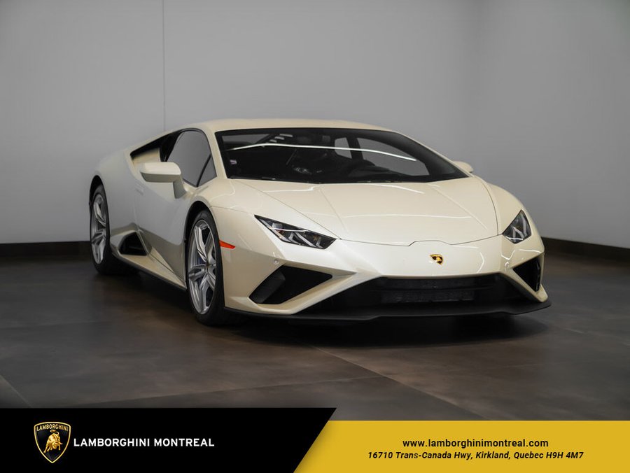 Lamborghini Huracan Evo RWD 2021 Blanc