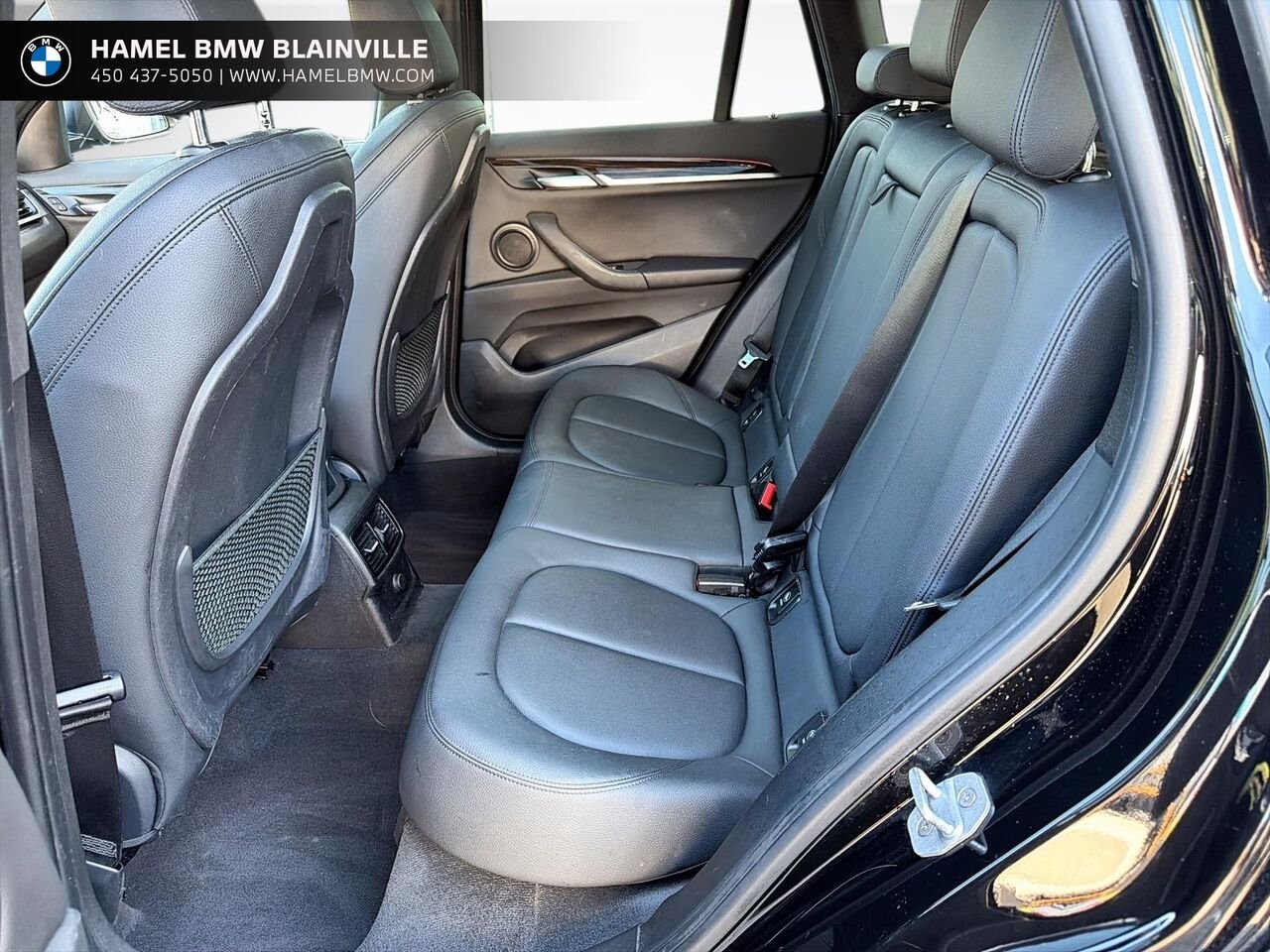 BMW X1 xDrive28i 4 portes TI 2017 Noir Blainville - photo #9