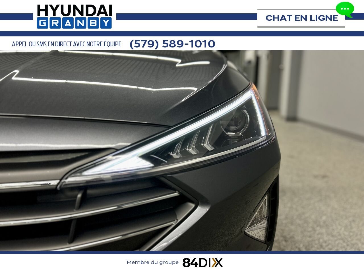 2020 Hyundai Elantra Grey Granby - photo #3